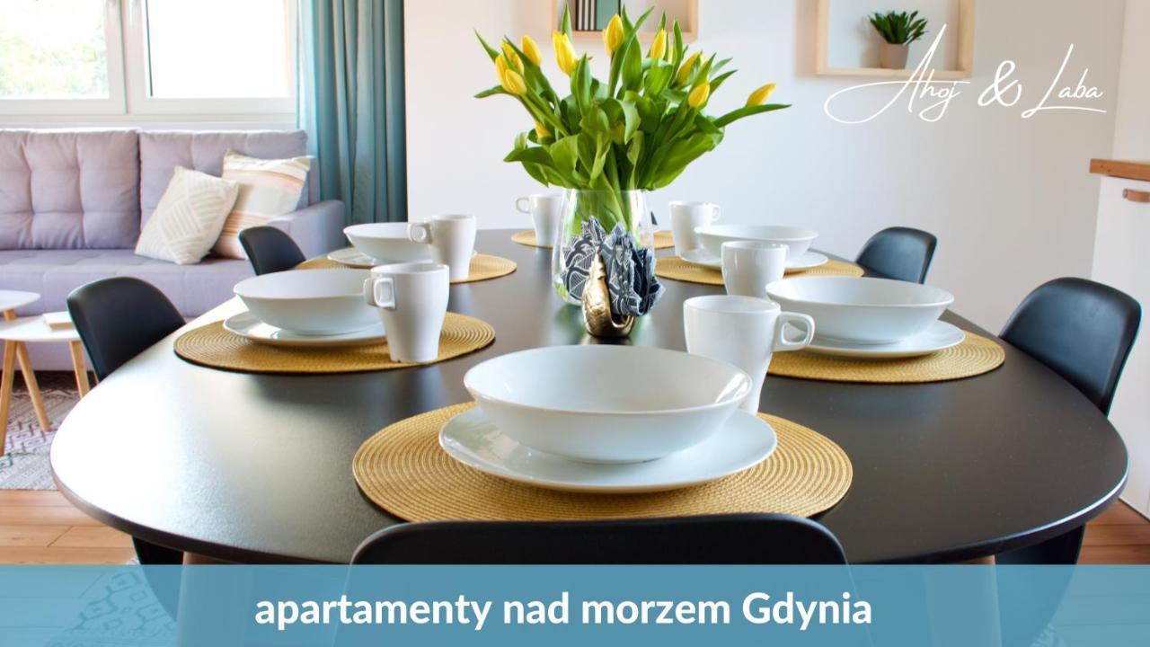 Laba - Basen, Blisko Plazy, Cisza, Taras, Parking, Bezplatne Wifi, Wyjatkowy! Appartement Gdynia Buitenkant foto