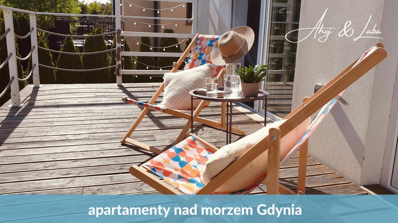 Laba - Basen, Blisko Plazy, Cisza, Taras, Parking, Bezplatne Wifi, Wyjatkowy! Appartement Gdynia Buitenkant foto