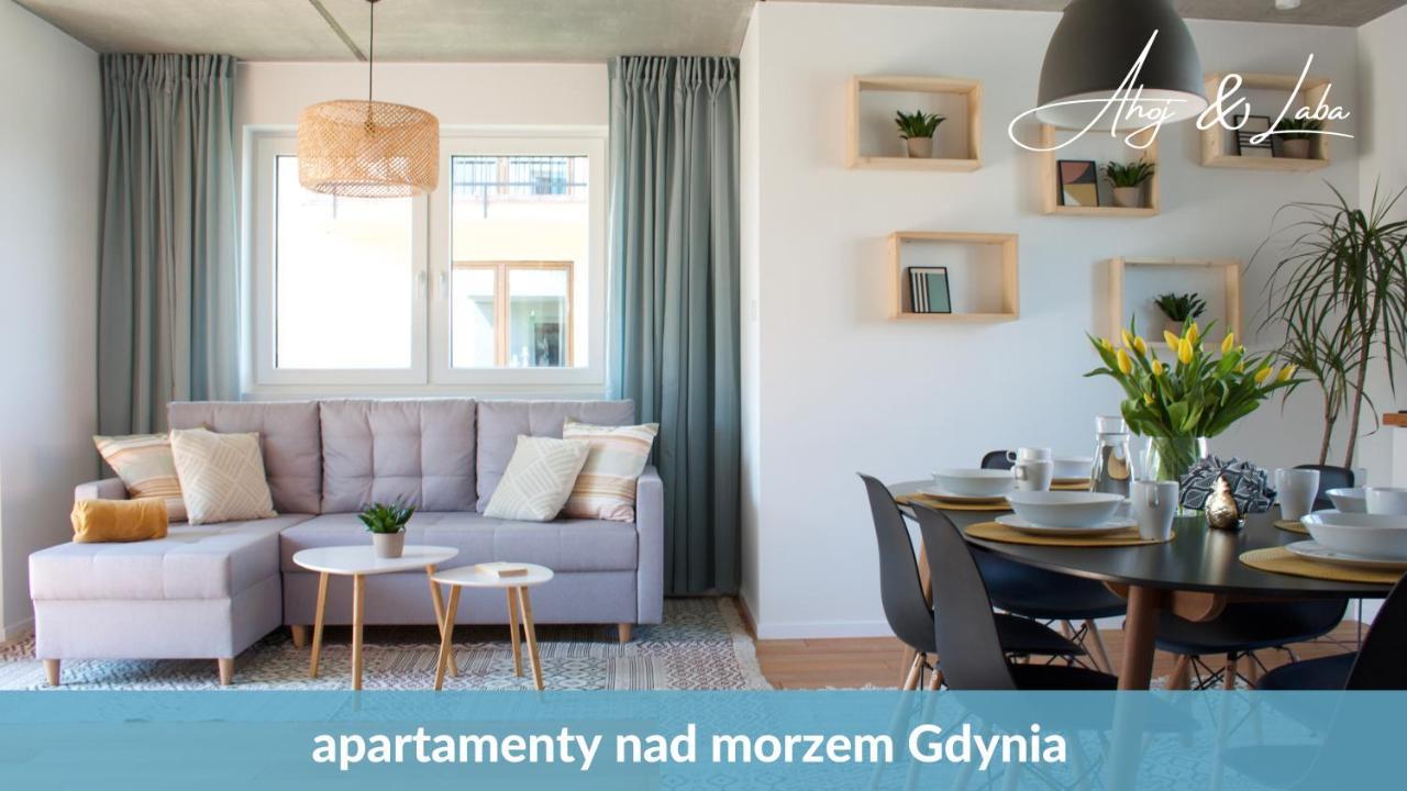 Laba - Basen, Blisko Plazy, Cisza, Taras, Parking, Bezplatne Wifi, Wyjatkowy! Appartement Gdynia Buitenkant foto