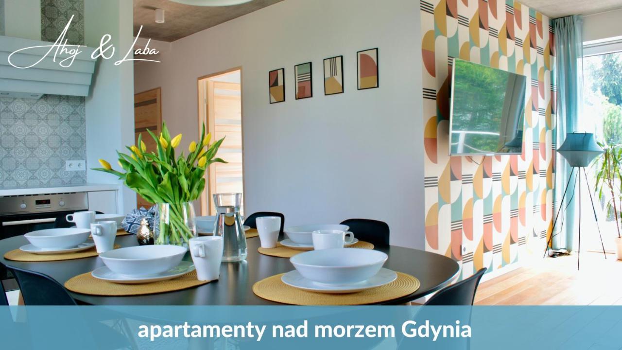Laba - Basen, Blisko Plazy, Cisza, Taras, Parking, Bezplatne Wifi, Wyjatkowy! Appartement Gdynia Buitenkant foto