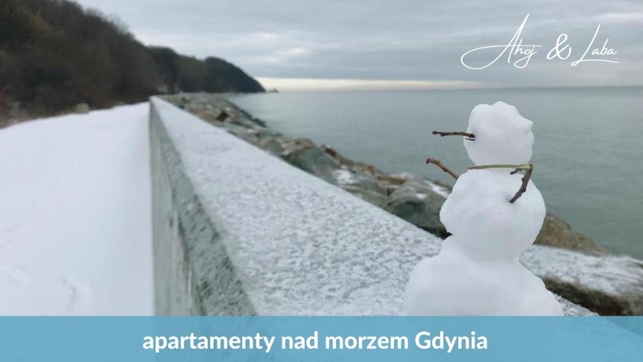 Laba - Basen, Blisko Plazy, Cisza, Taras, Parking, Bezplatne Wifi, Wyjatkowy! Appartement Gdynia Buitenkant foto