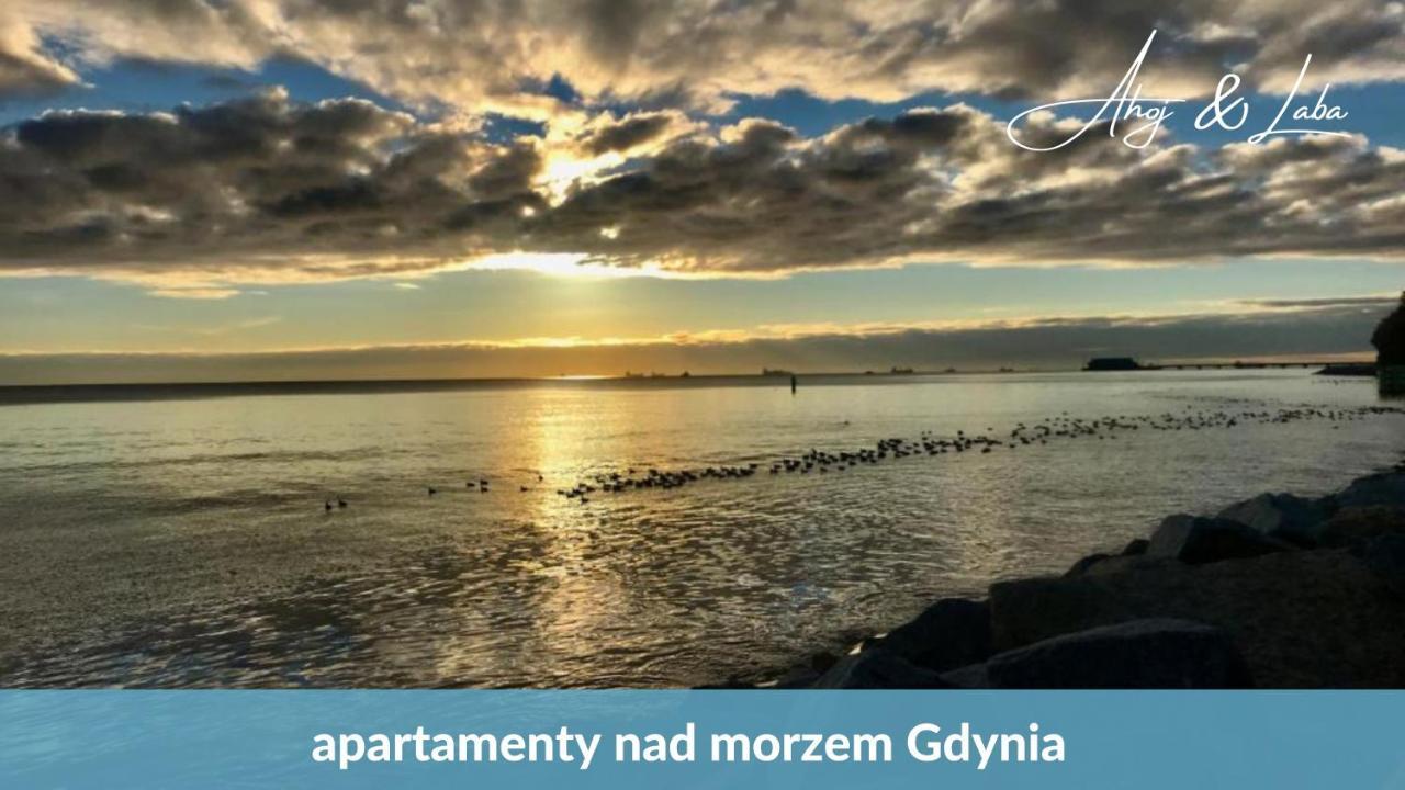 Laba - Basen, Blisko Plazy, Cisza, Taras, Parking, Bezplatne Wifi, Wyjatkowy! Appartement Gdynia Buitenkant foto