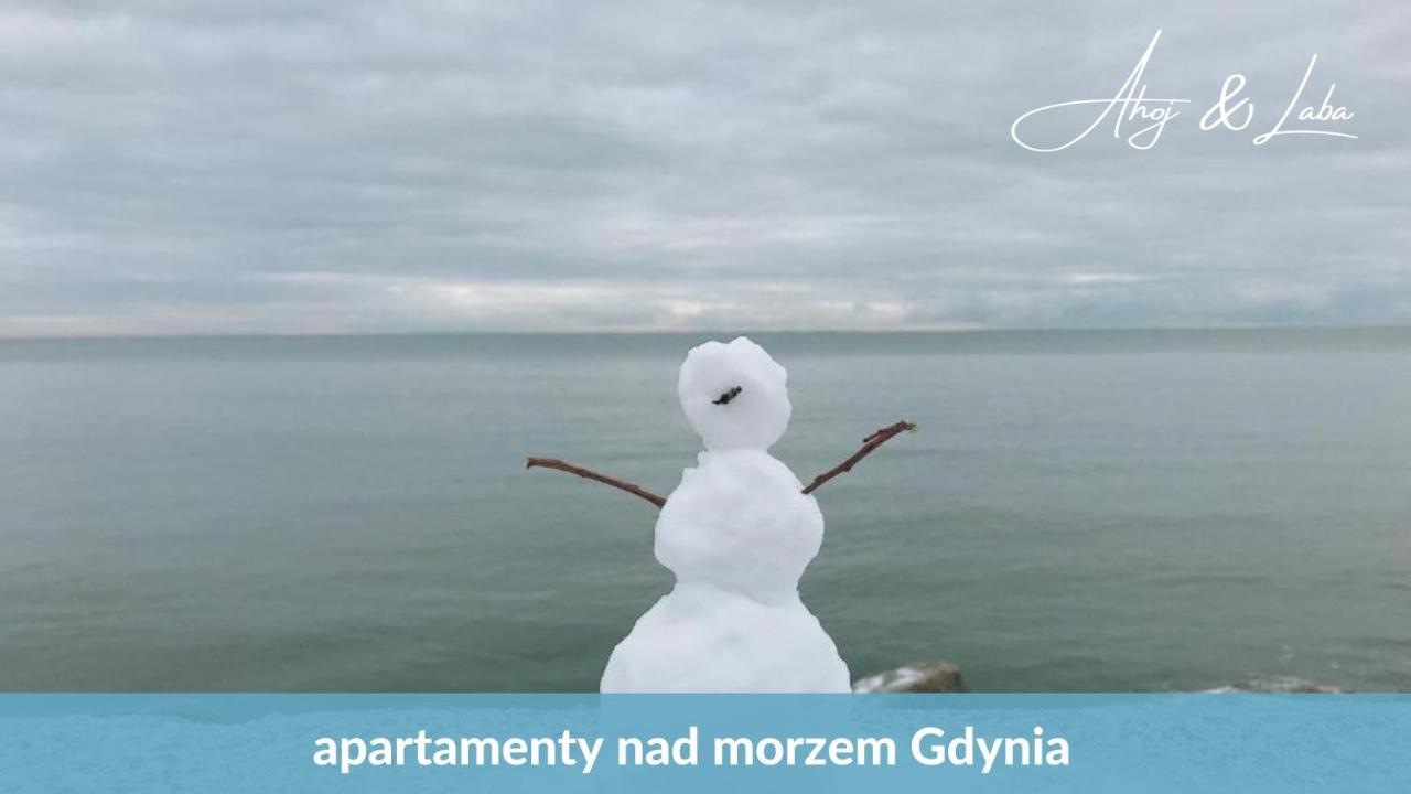 Laba - Basen, Blisko Plazy, Cisza, Taras, Parking, Bezplatne Wifi, Wyjatkowy! Appartement Gdynia Buitenkant foto