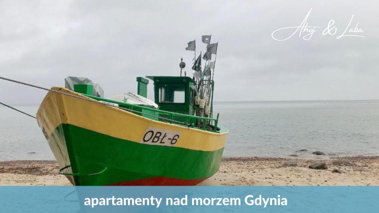 Laba - Basen, Blisko Plazy, Cisza, Taras, Parking, Bezplatne Wifi, Wyjatkowy! Appartement Gdynia Buitenkant foto