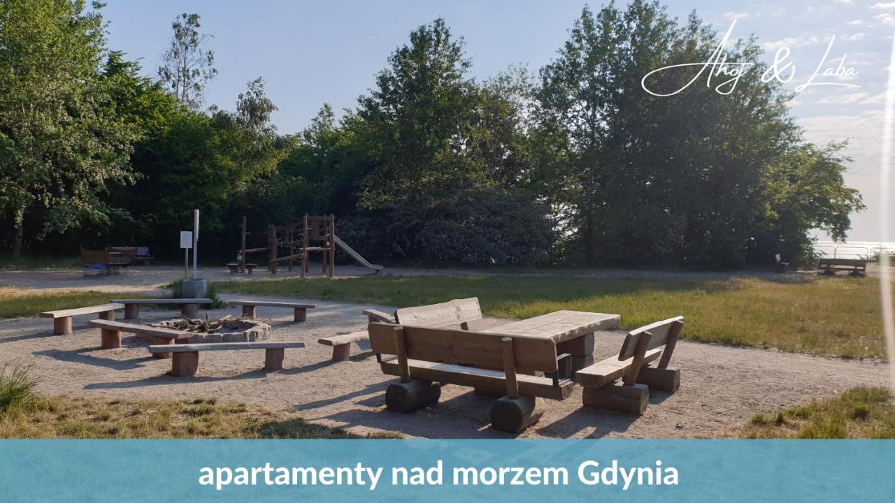 Laba - Basen, Blisko Plazy, Cisza, Taras, Parking, Bezplatne Wifi, Wyjatkowy! Appartement Gdynia Buitenkant foto